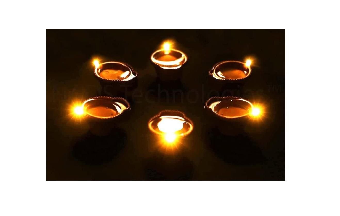 AquaGlow LED Sensor Diyas